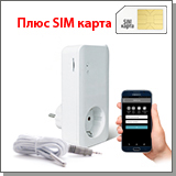 GSM розетка Страж GSM-T4-lux (с выносным датчиком температуры)